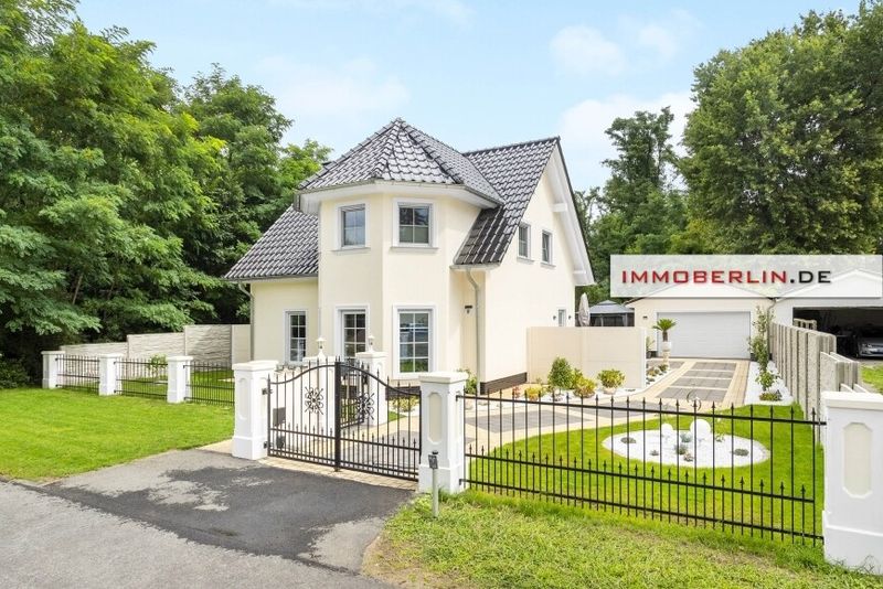 IMMOBERLIN.DE - Topzustand! Traumhaftes Haus mit Südterrasse, Sonnengarten, und Erdwärmepumpe